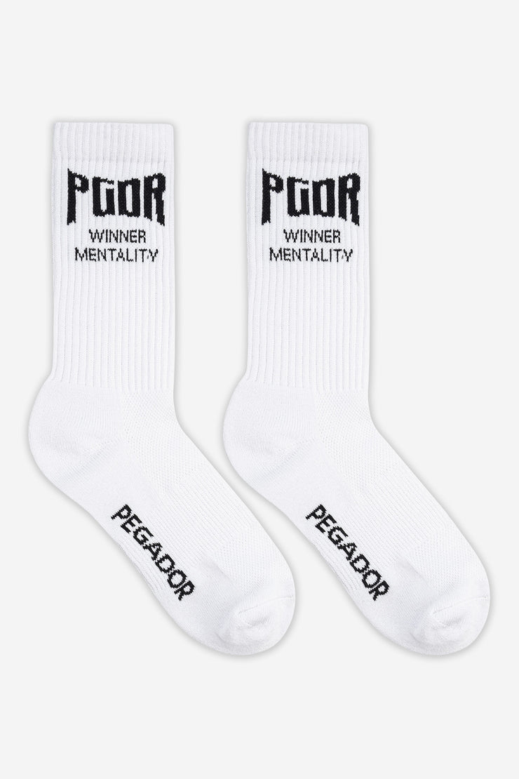 Pegador Allen Socks White Black