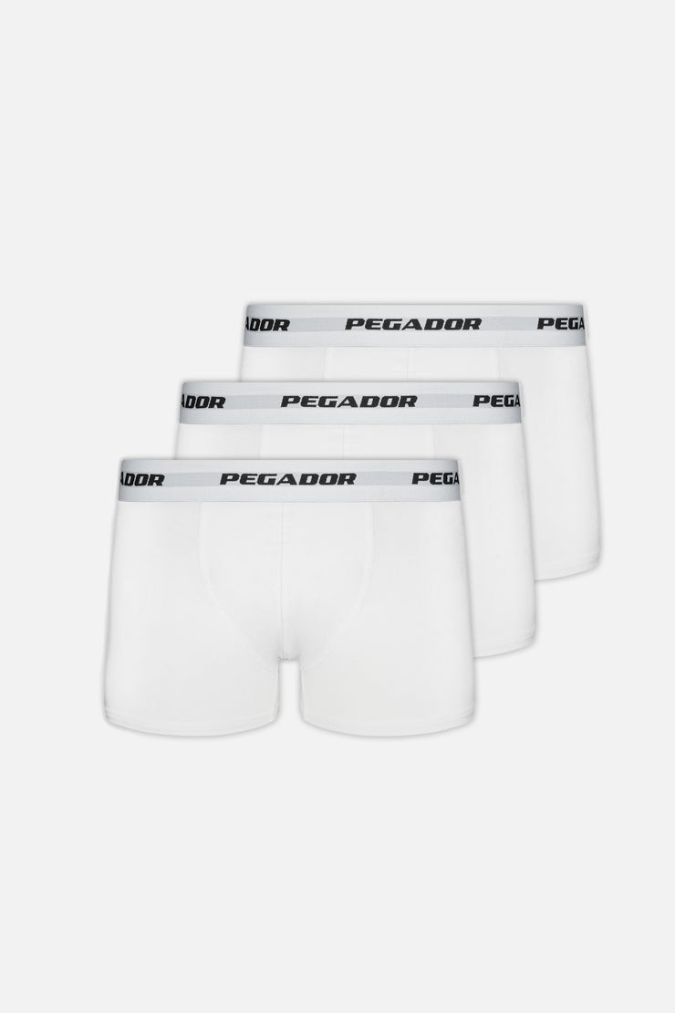 Pegador Ango Boxershorts 3 Pack White White