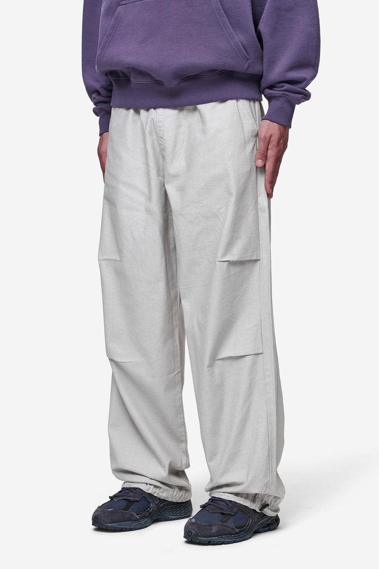 Pegador Ashton Parachute Pants Light Grey