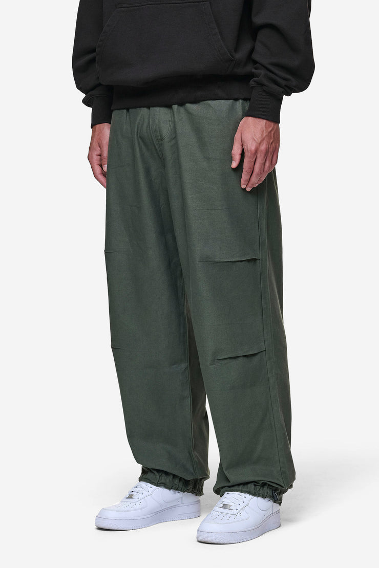 Pegador Ashton Parachute Pants Olive Green