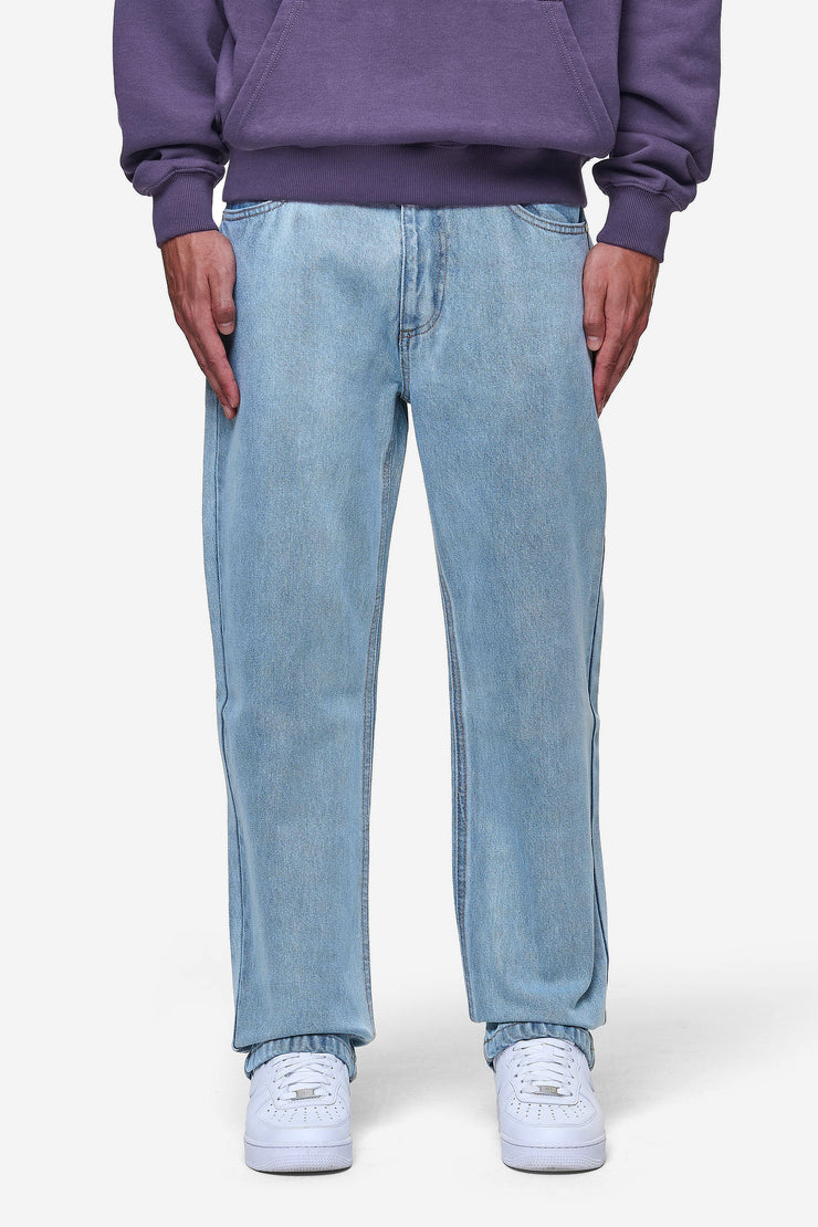 Pegador Baltra Baggy Jeans Washed Light Blue