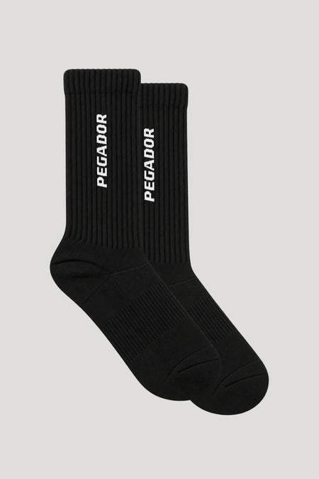 Cross Logo Socks Black (Single Pack)