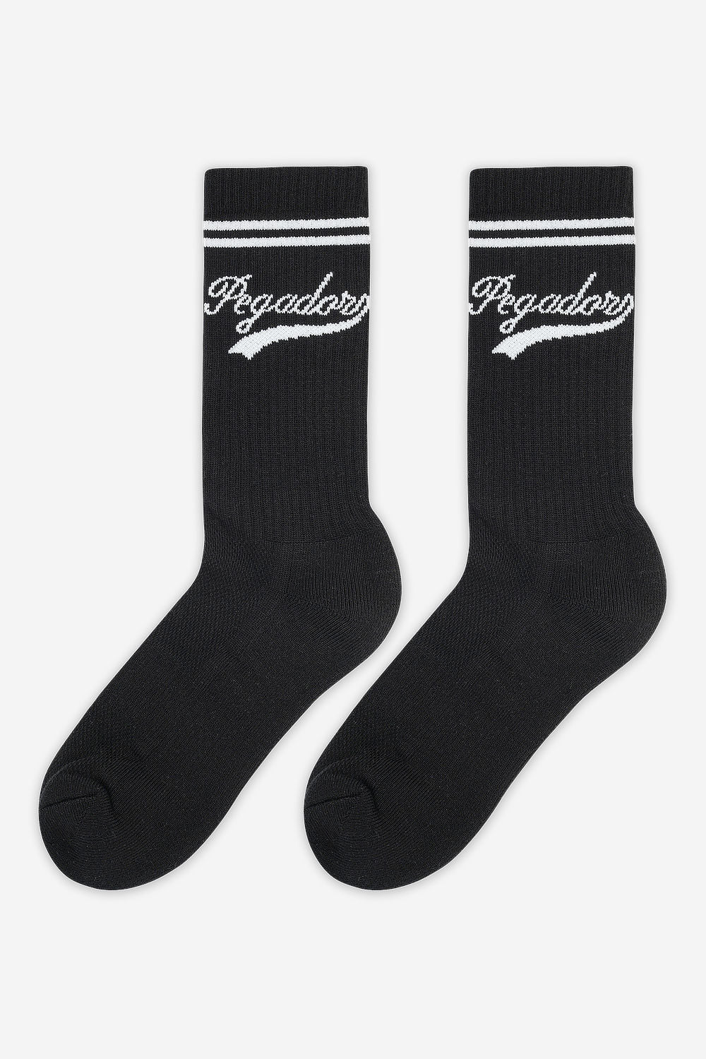 Pegador Deer Socks Black White Ganzkörper Bild aus der Next Wave Kollektion für Herren