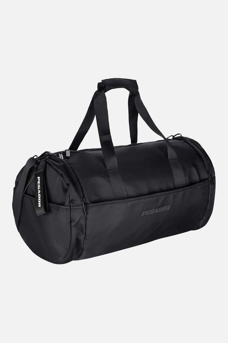 Pegador Fels Logo Nylon Sportsbag Black