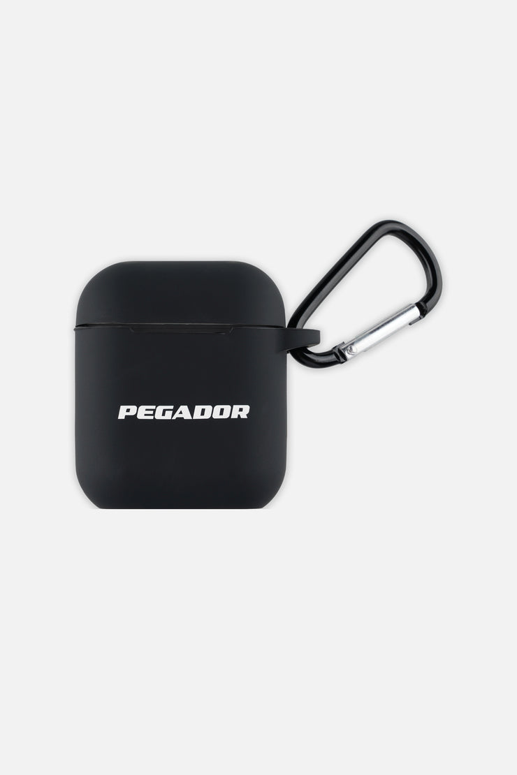 Pegador Logo Airpods Case Black