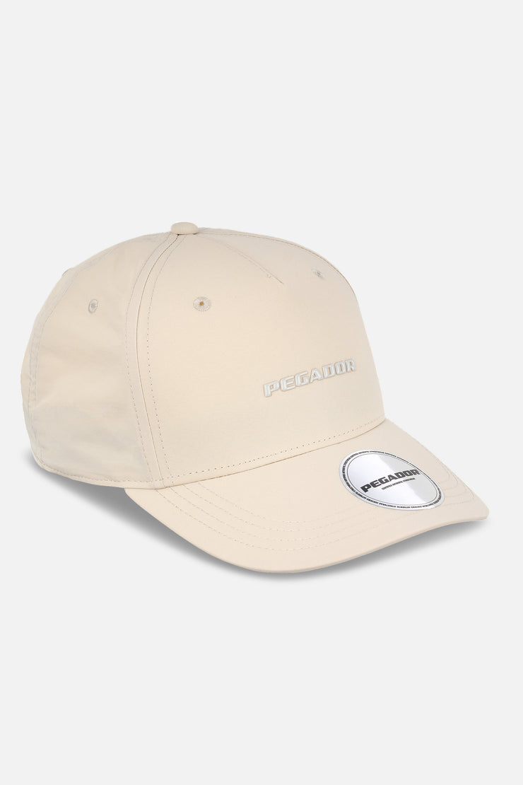 Pegador Logo Crushed Nylon Cap Desert Sand