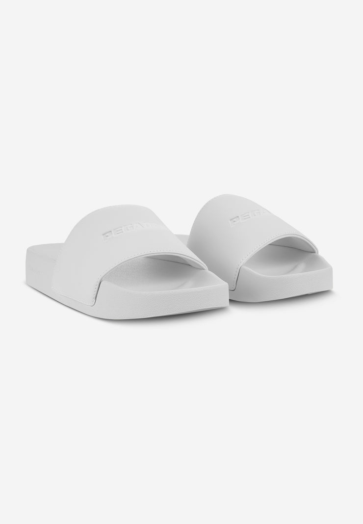 Pegador Logo Slide White White