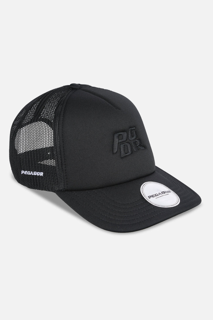 Pegador Narson Trucker Cap Black Cool Grey