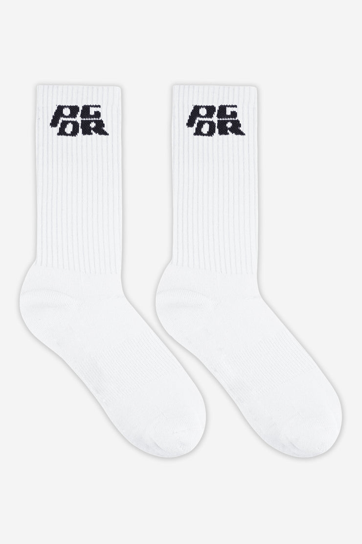 Pegador Narson Socks White Black