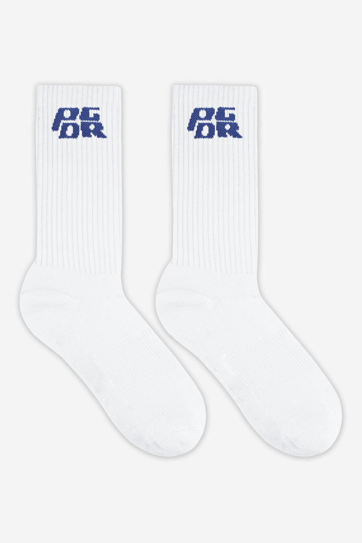 Pegador Narson Socks White Retro Blue