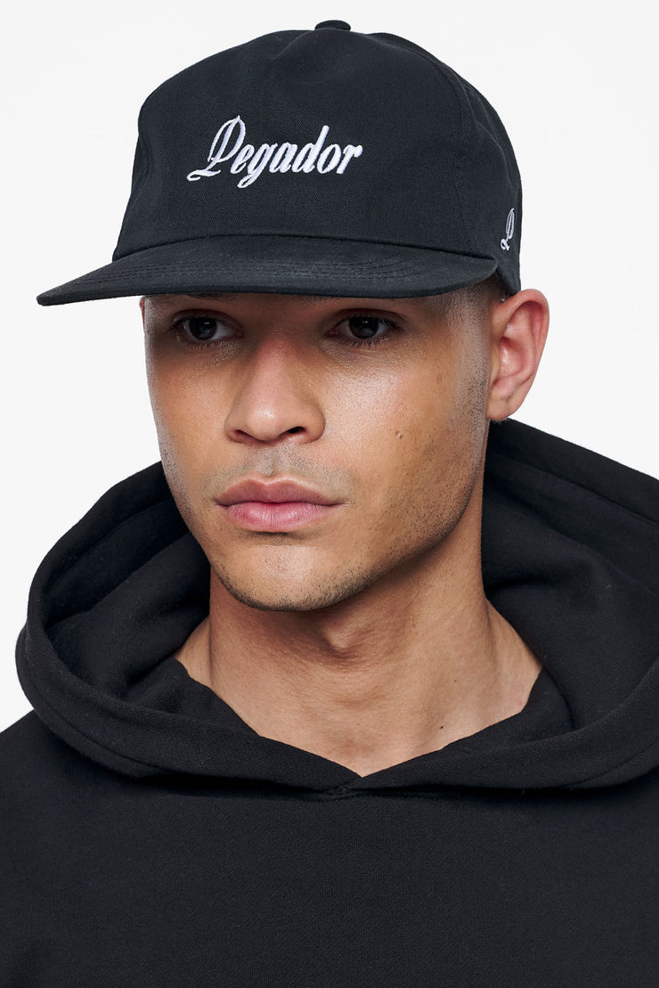 Pegador Cleve 5-Panel Cap Black