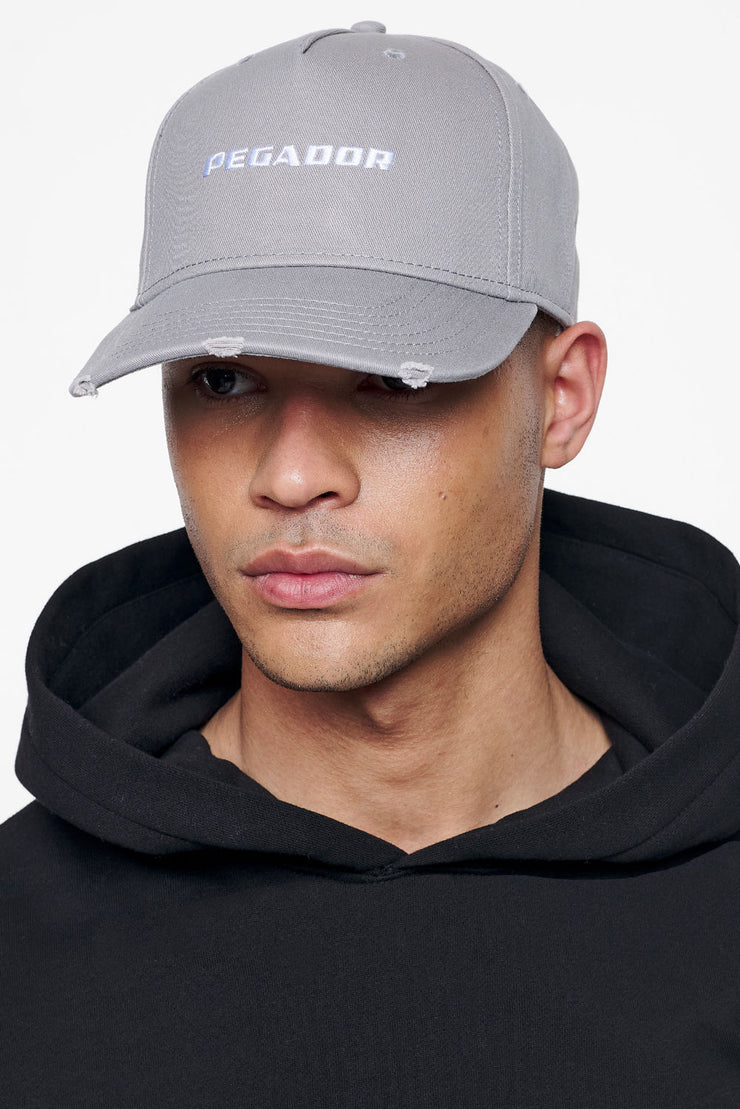 Pegador Reo Destroyed Cap Grey