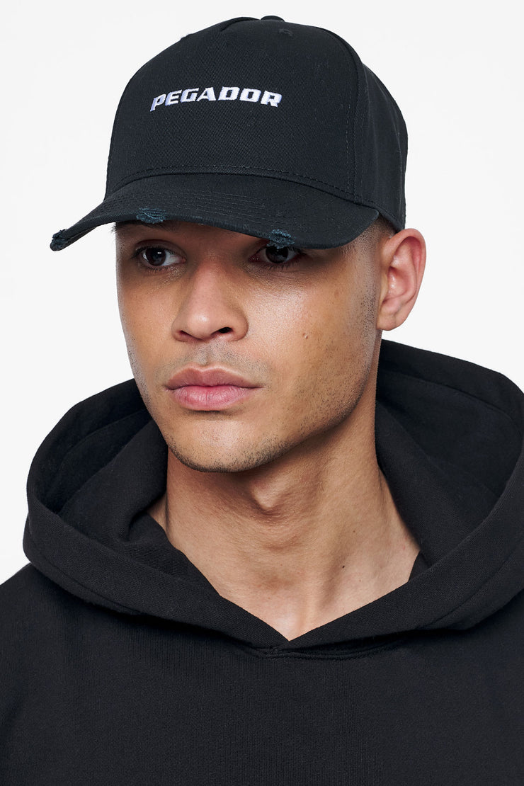 Pegador Reo Destroyed Cap Black