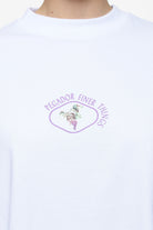 Pegador Sovana Heavy Oversized Tee White Detailshot aus der Finer Things Kollektion für DaHerren