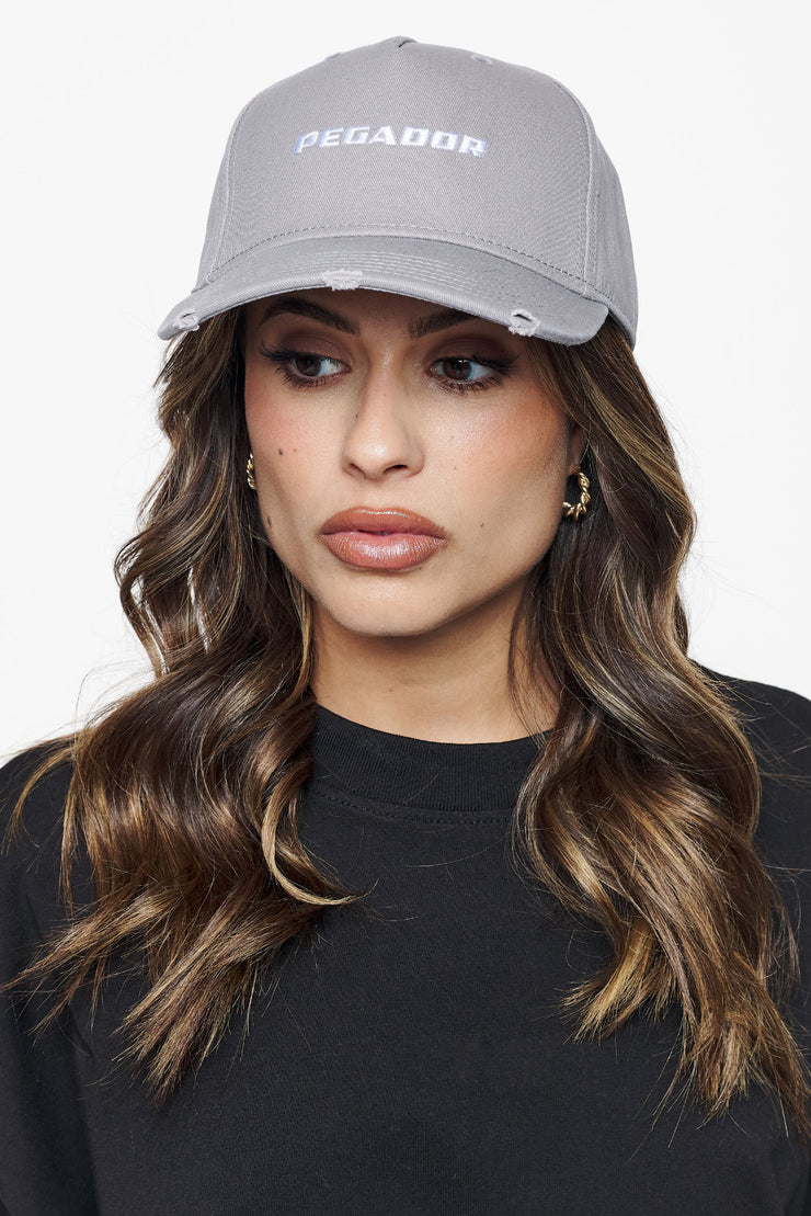 Pegador Reo Destroyed Cap Grey