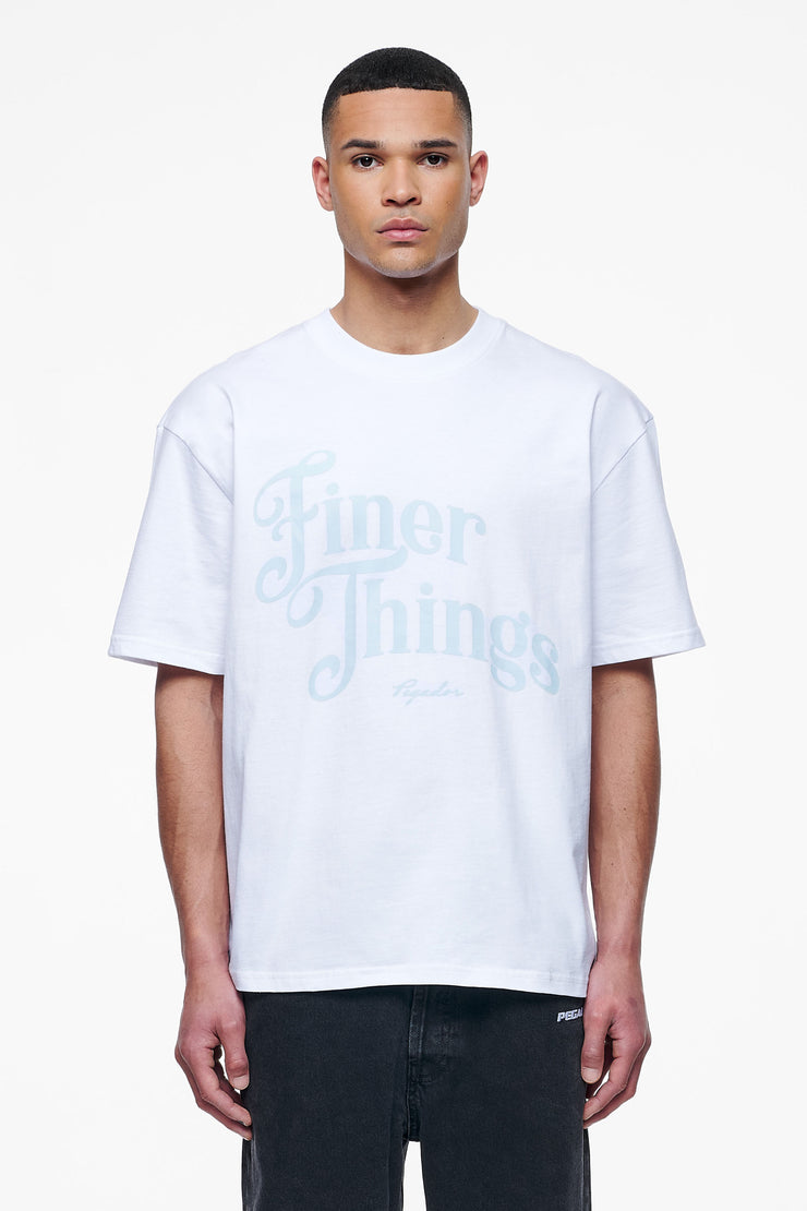 Pegador Kirk Oversized Tee White