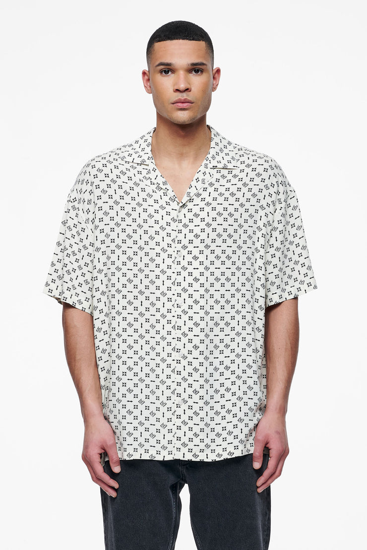 Pegador Piane Monogram Summer Shirt Unbleached