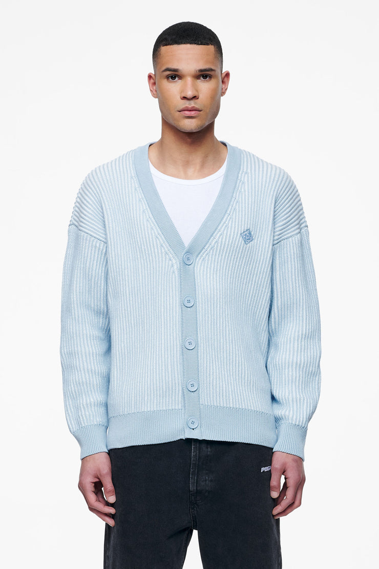 Pegador Cohen Crochet Cardigan Riviera Blue