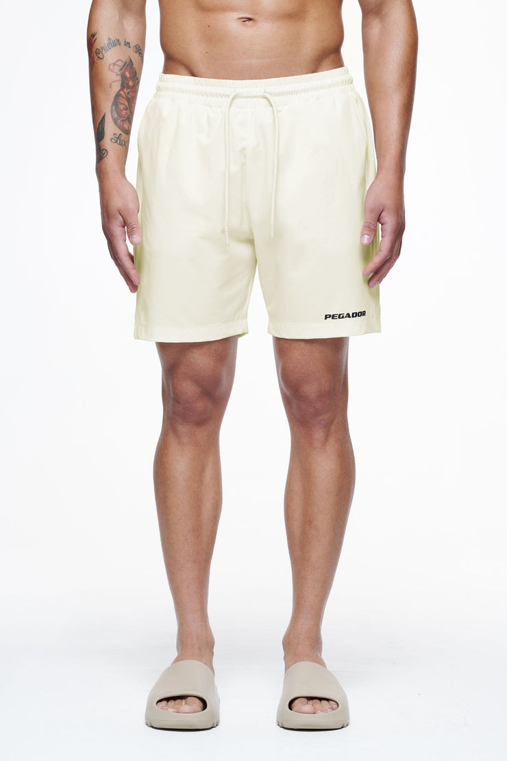 Pegador Logo Swim Shorts Unbleached