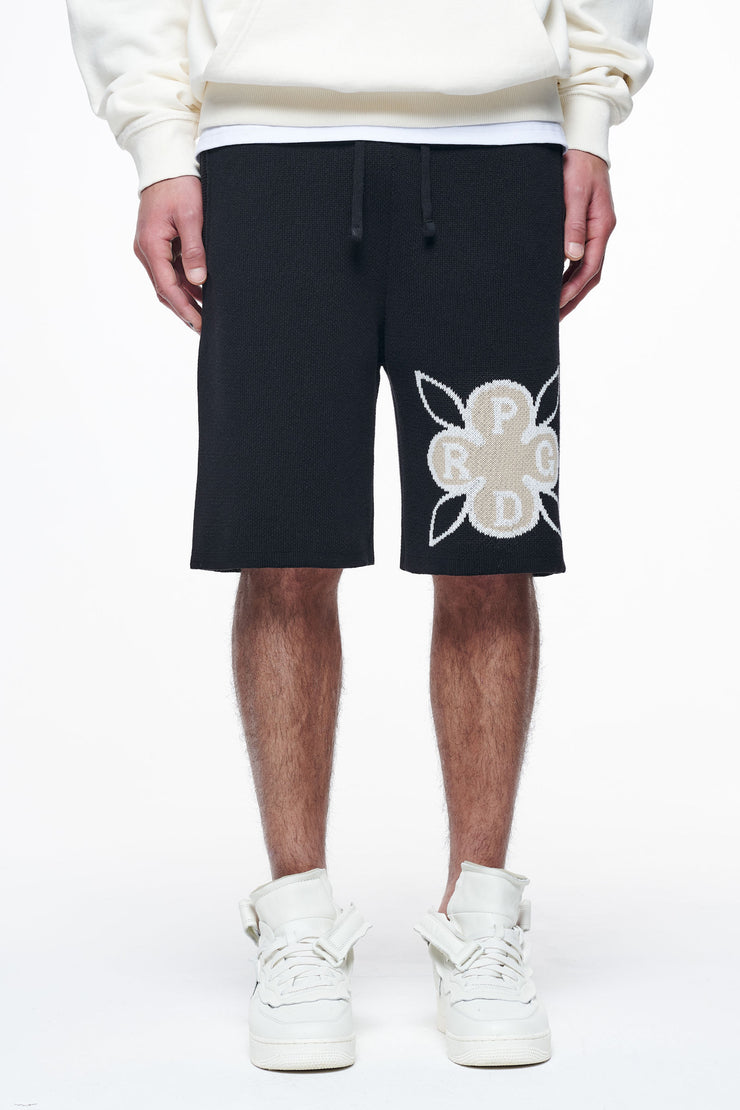 Pegador Flanigan Knit Shorts Black