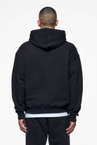 Pegador Logo Oversized Hoodie Black Gum Gegenansicht aus der Finer Things Kollektion für Herren