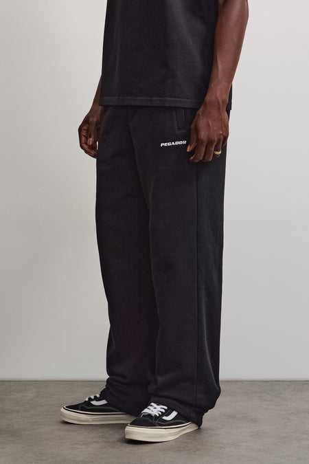 Logo Loose Sweatpants Black