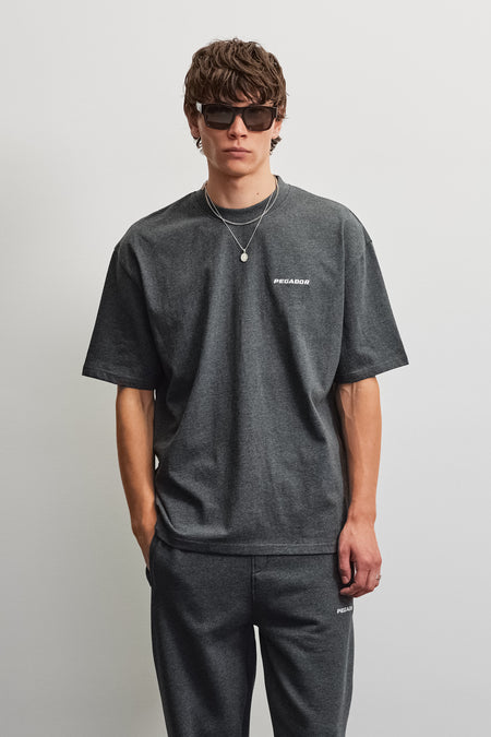 Logo Oversized Tee Anthracite Melange