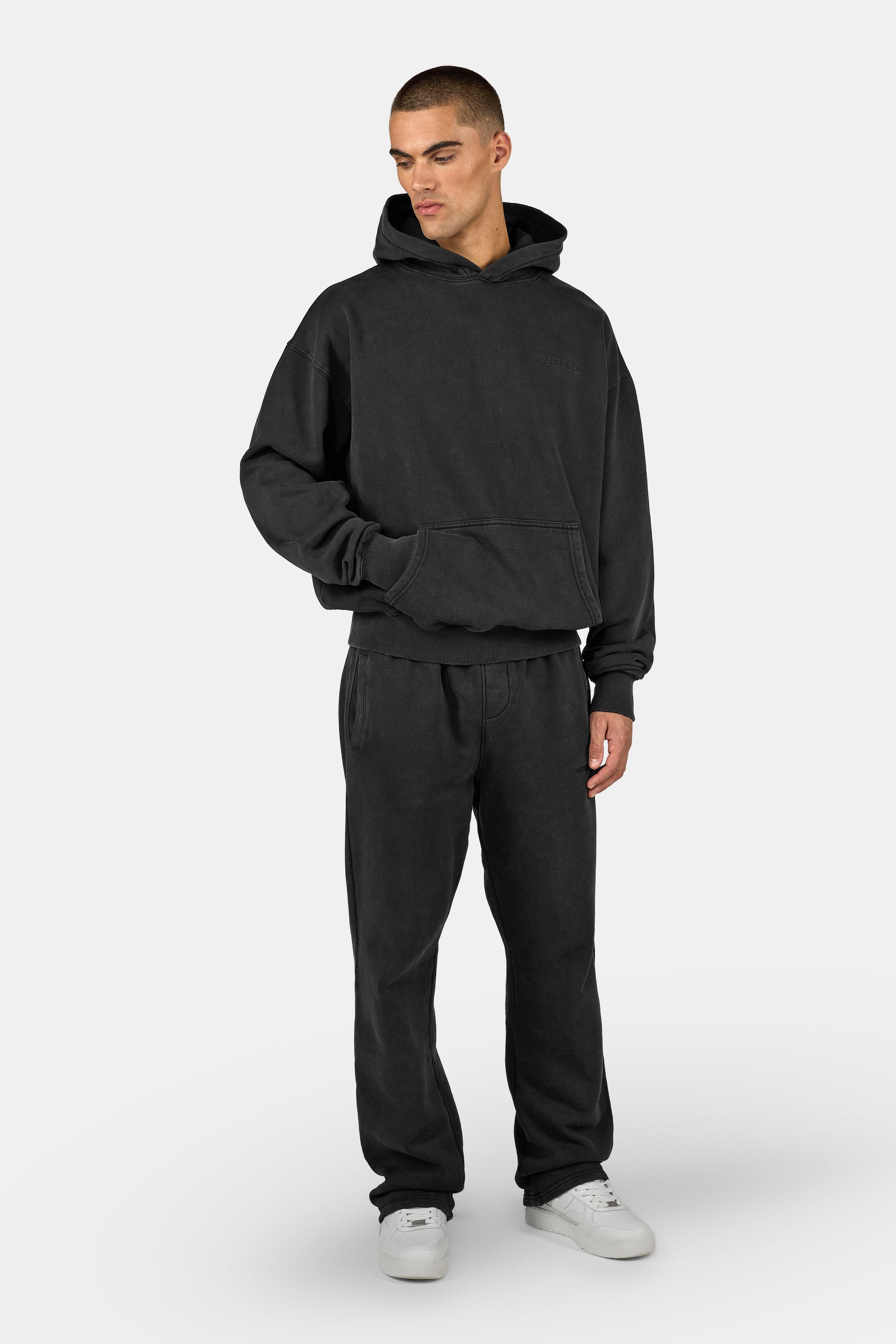 PERVERZE Open Sweat Shirts BLACK パーバーズ 黒 PERVERZE Open Sweat Shirts BLACK パーバーズ 黒