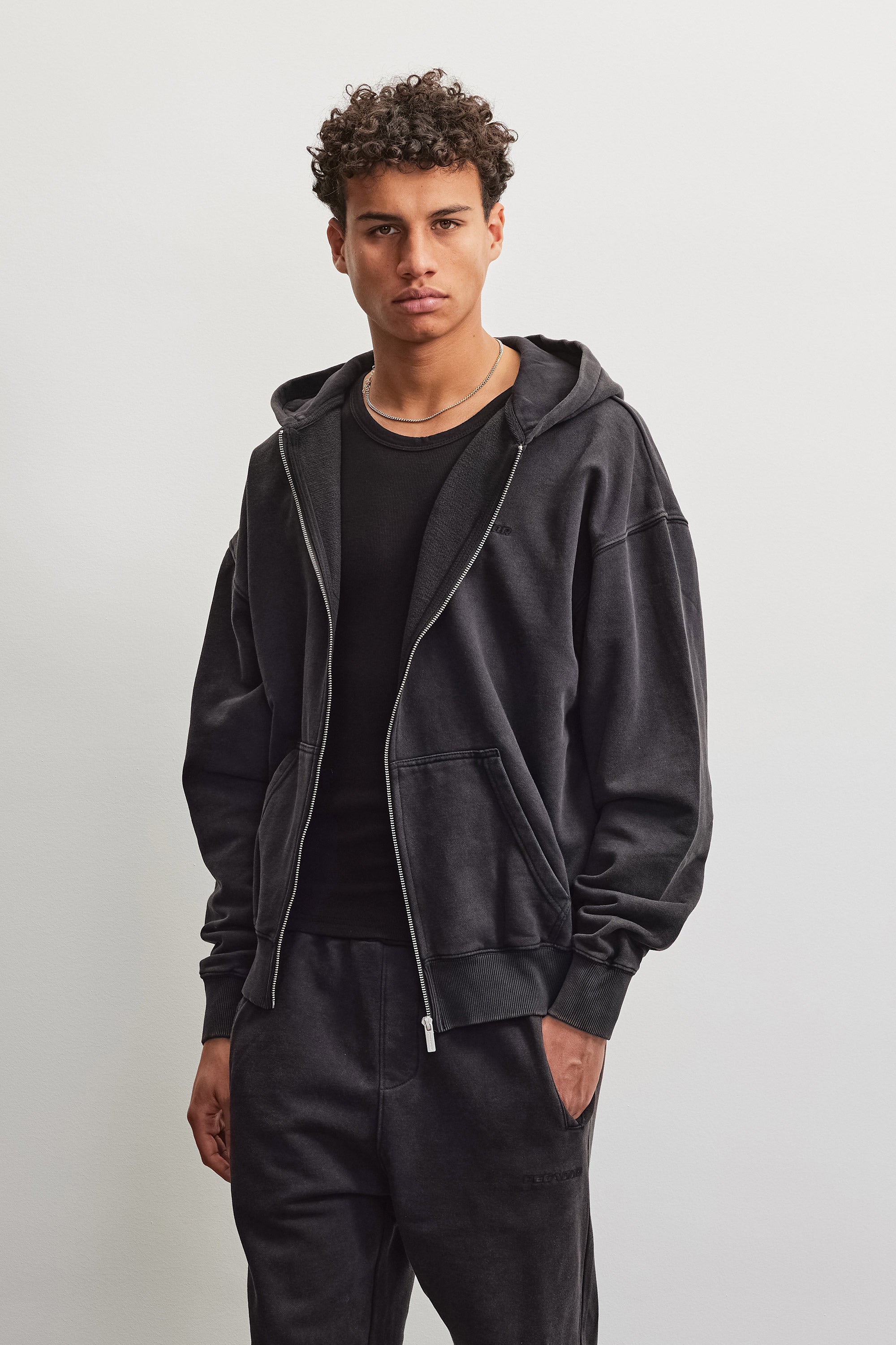 Sora Oversized Hoodie Washed Moon Grey – PEGADOR®