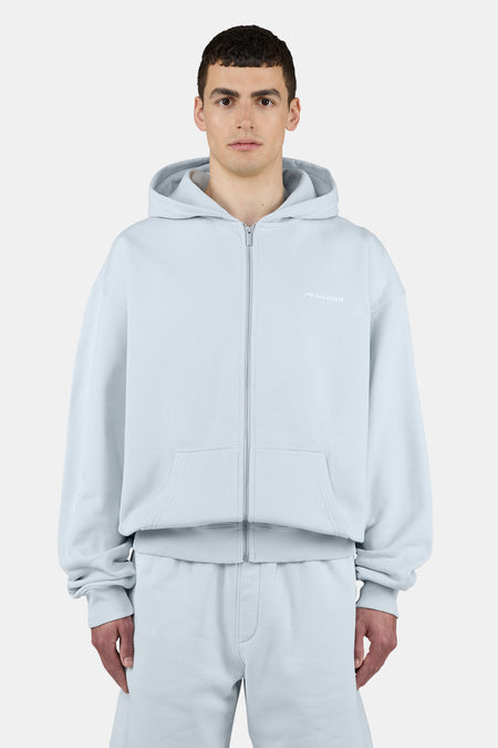 Logo Oversized Sweat Jacket Dream Blue