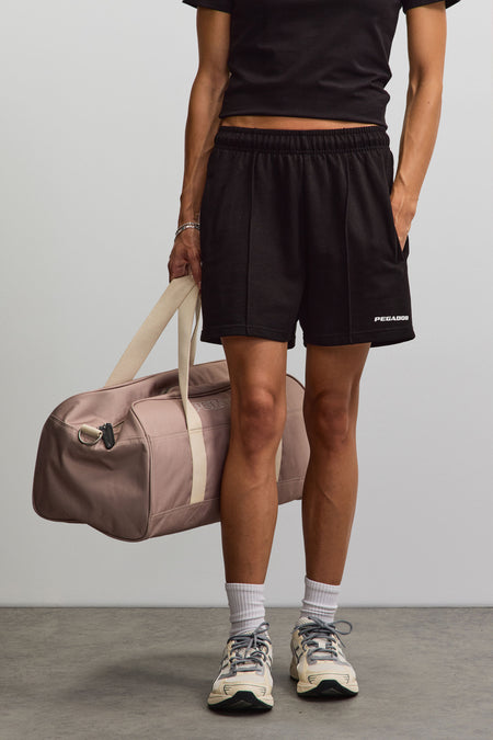 Sully High Waisted Shorts Black Gum