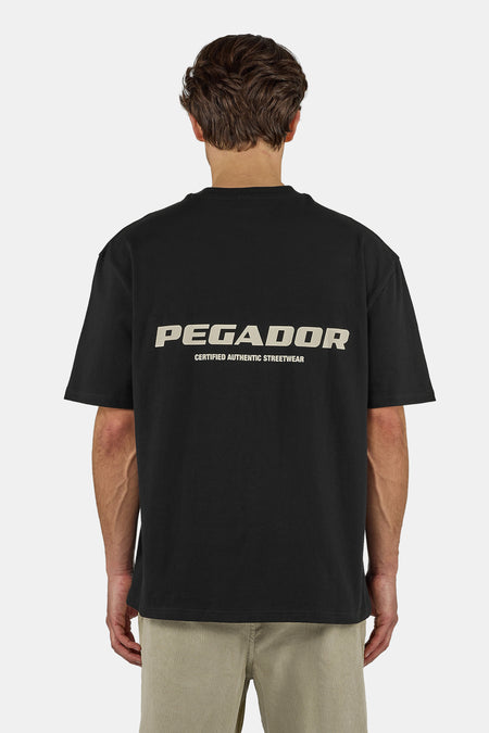 Colne Logo Oversized Tee Black