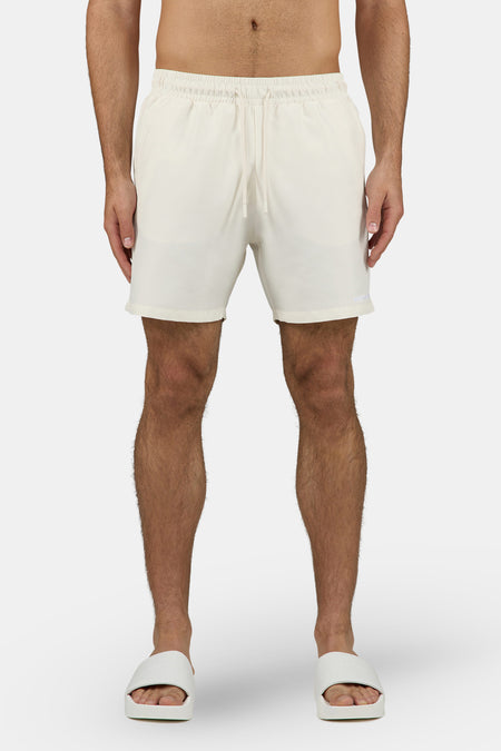 Logo Swim Shorts Unbleached