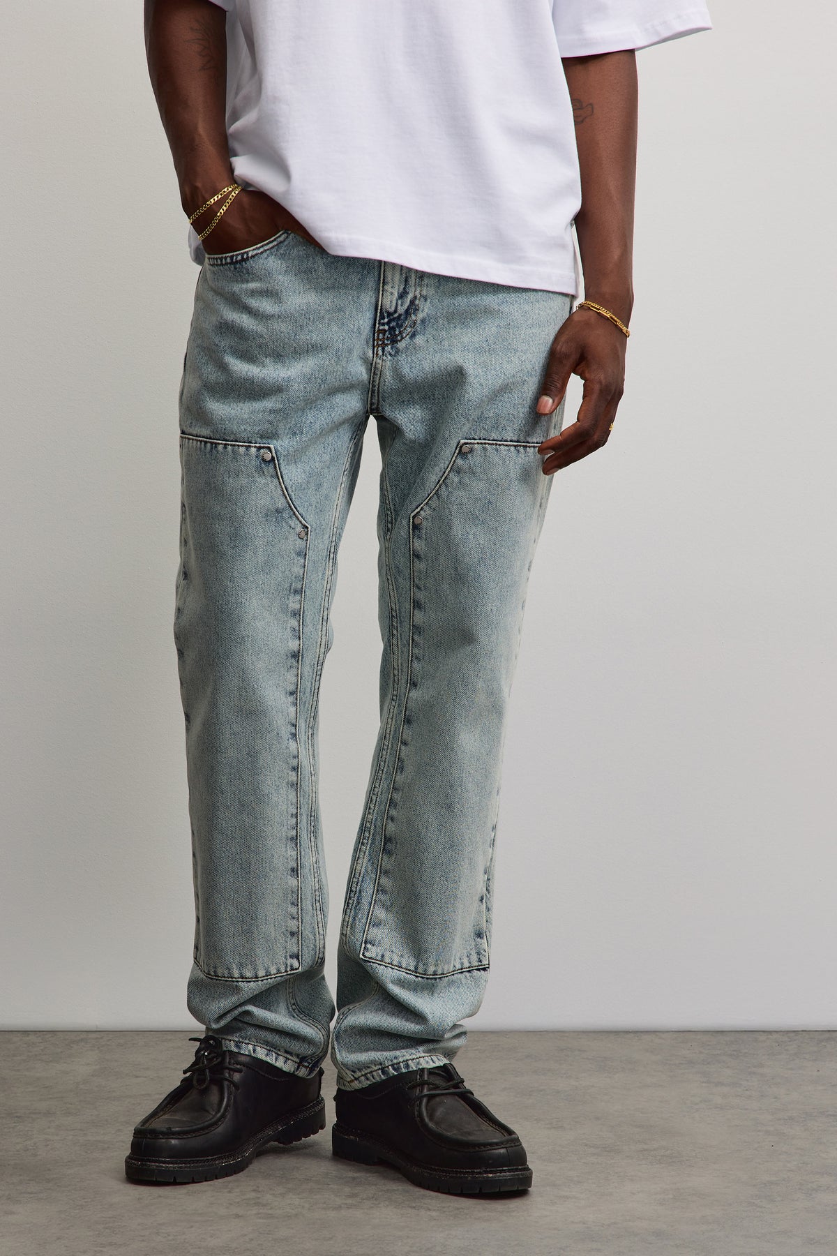 Vinto Carpenter Jeans Sand Washed Blue - 28