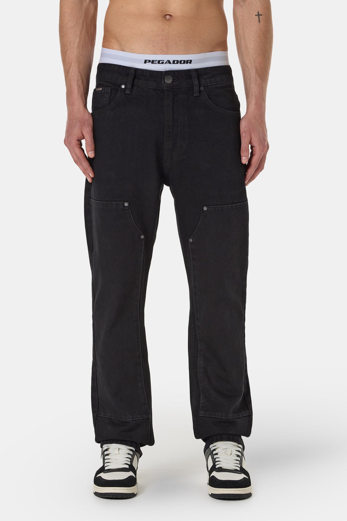 Vinto Carpenter Jeans Deep Black - 28