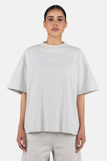 Bracy Heavy Oversized Tee Pure Grey