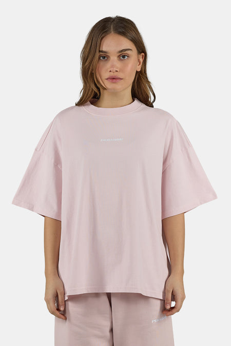Bracy Heavy Oversized Tee Powder Pink