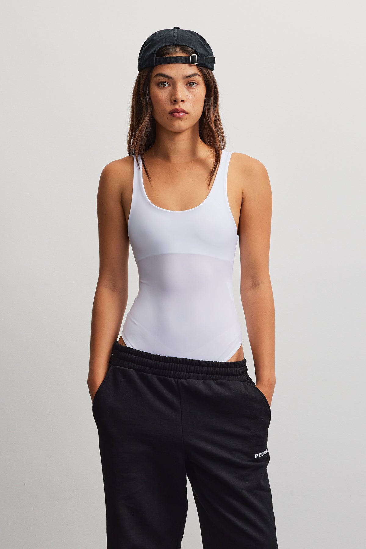Donna String Top Body White - XS