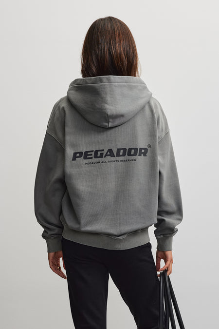 Ramira Oversized Sweat Jacket Vintage Grey