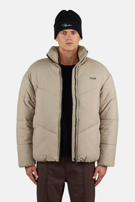 Anando Puffer Jacket Beige