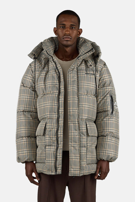 Conell Puffer Parka Checked