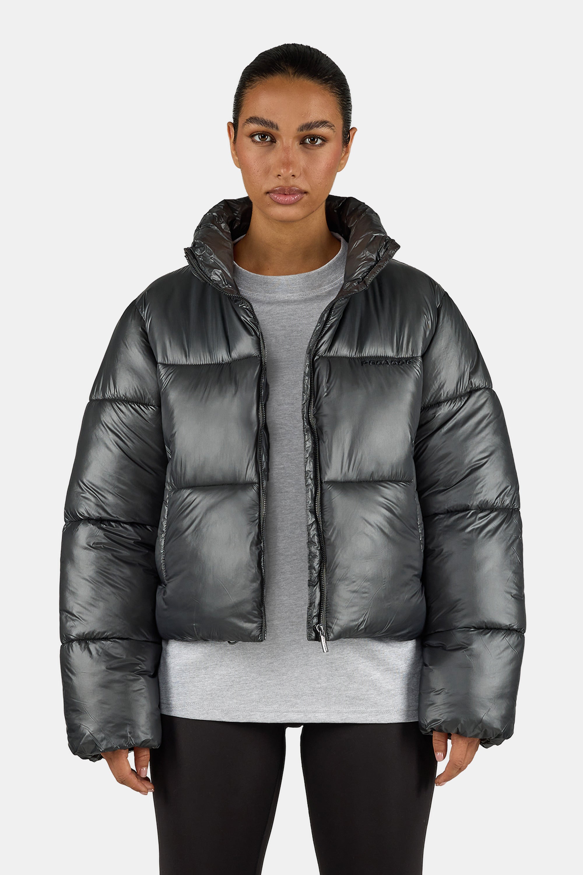 siwem PUFFER FLARE JACKET(タグ、牡丹付き) siwem PUFFER FLARE JACKET(タグ、牡丹付き) SIWEM(シウム