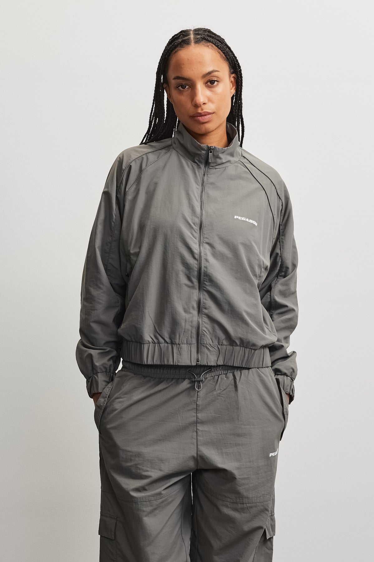Jella Trackjacket Deep Grey - XS