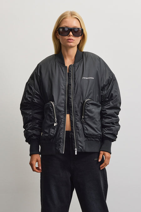Shila Oversized Bomberjacket Black