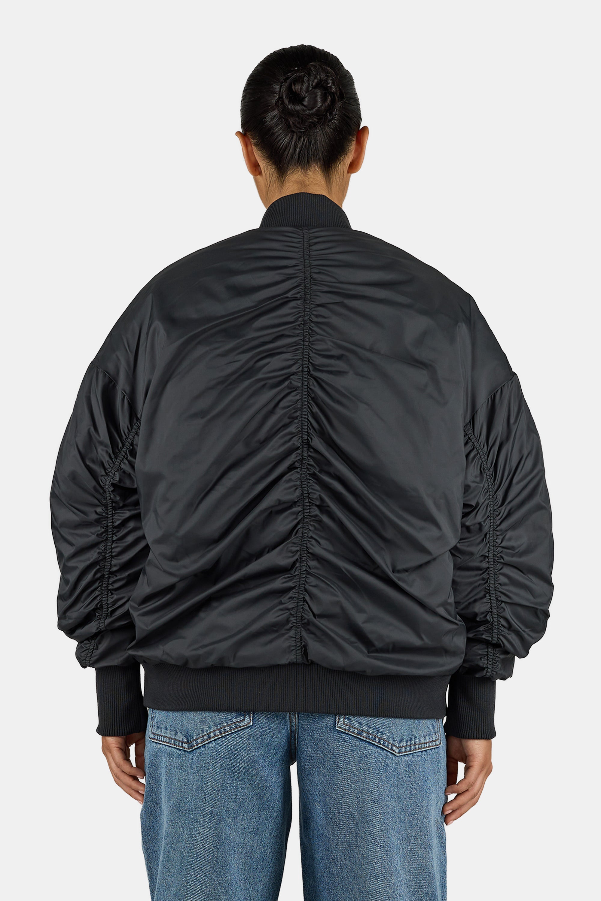 Shila Oversized Bomberjacket Black – PEGADOR®