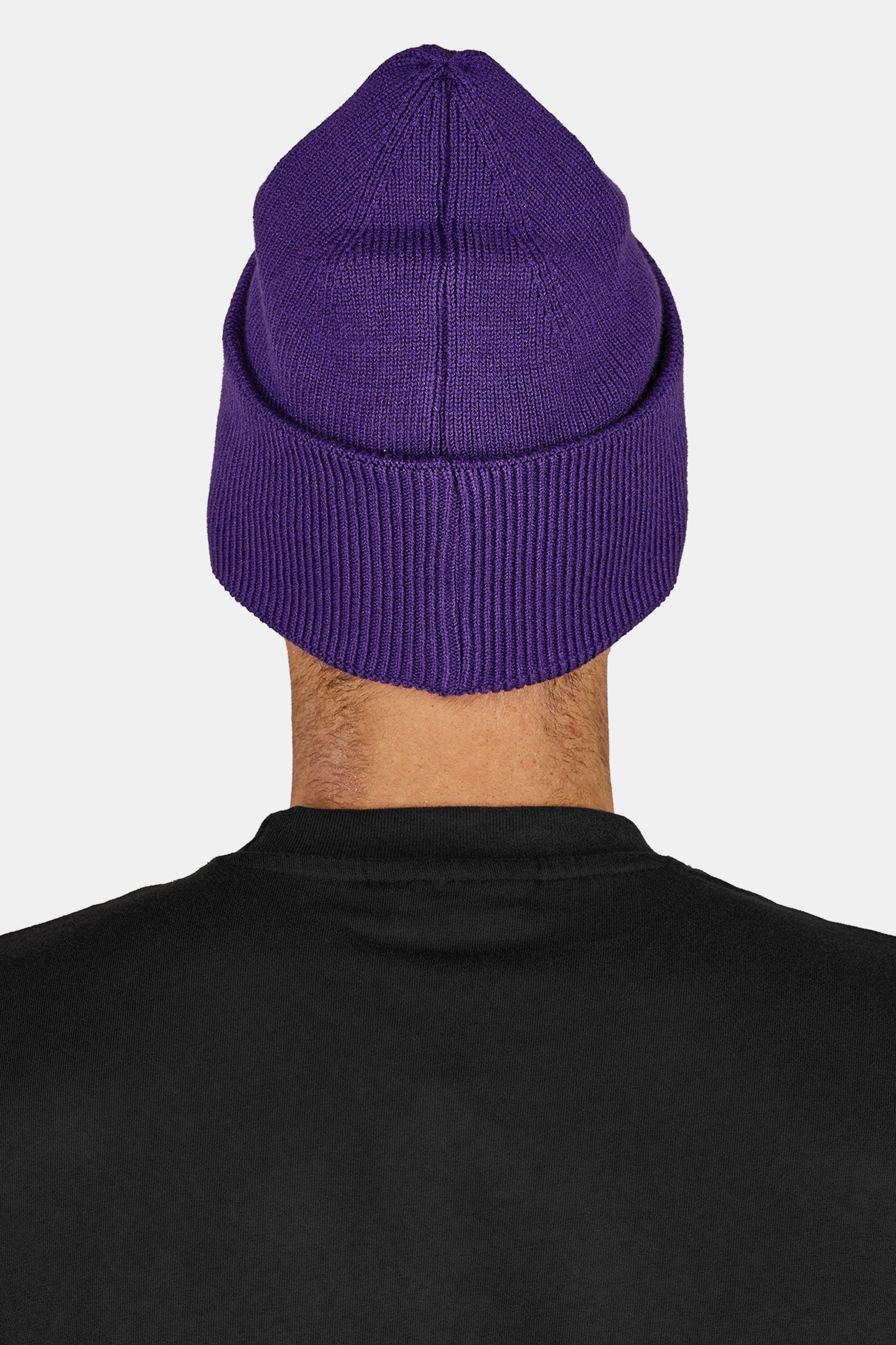 Carver Beanie Deep Purple Black – PEGADOR®