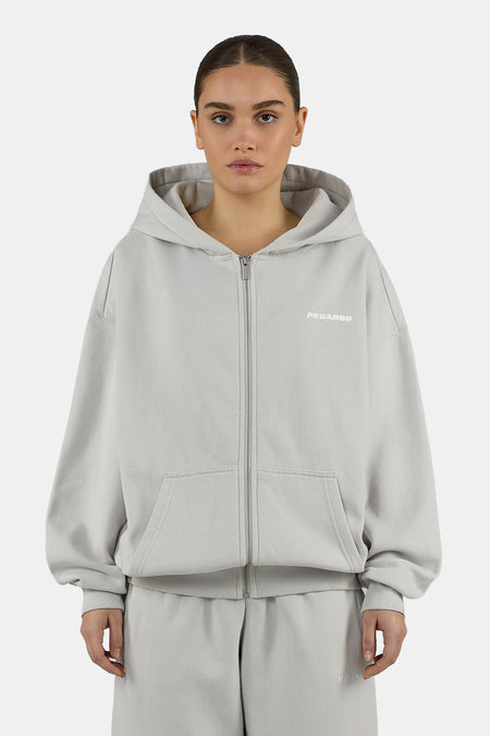 Clarita Oversized Sweat Jacket Fog Grey