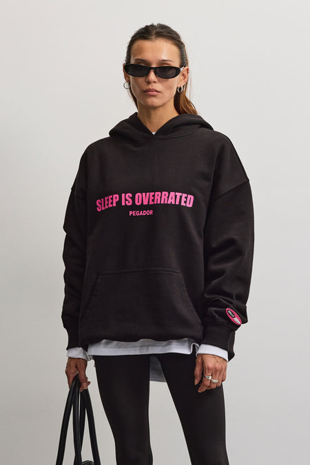 Tori Oversized Hoodie Black