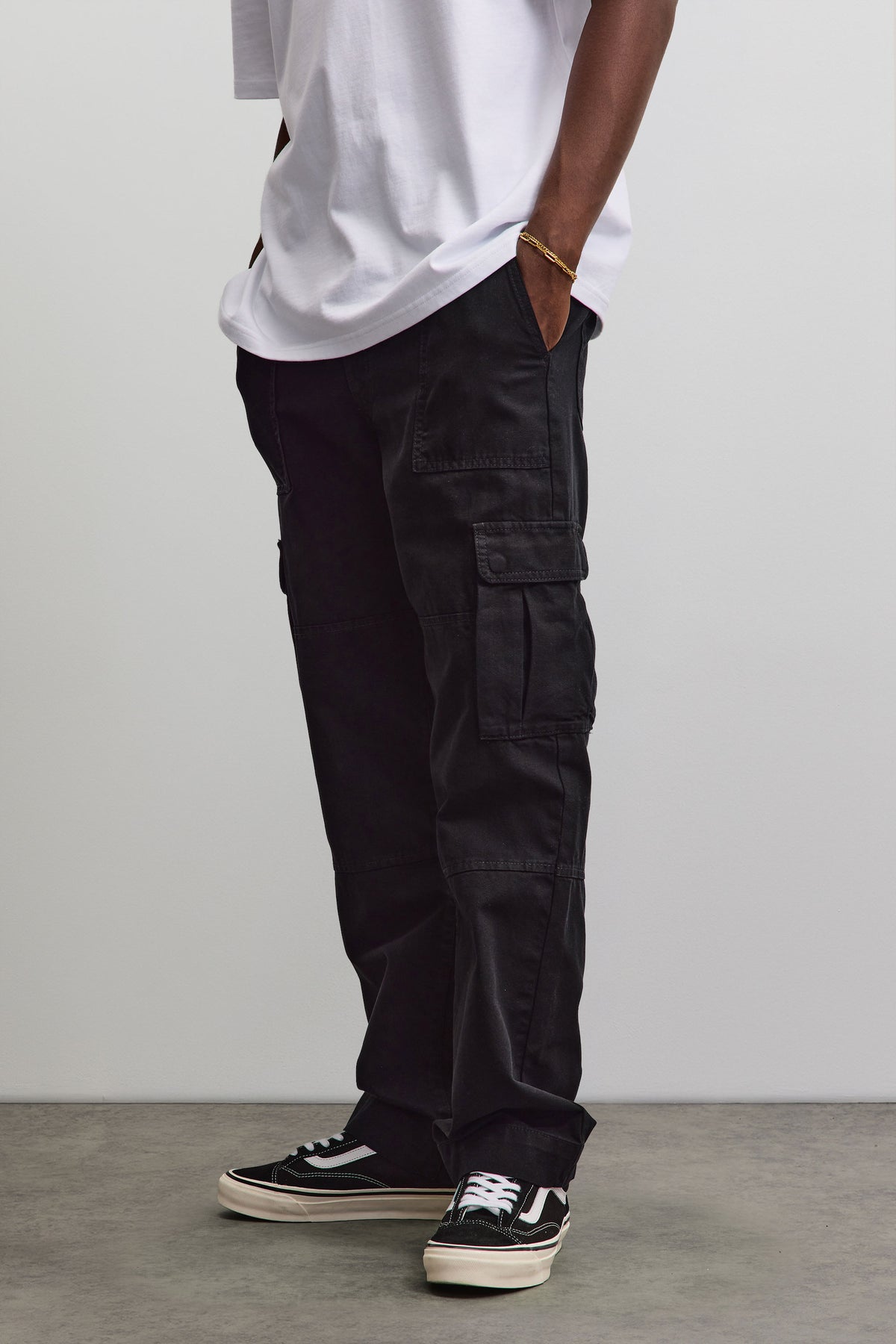 Risley Cargo Pants Black - 28
