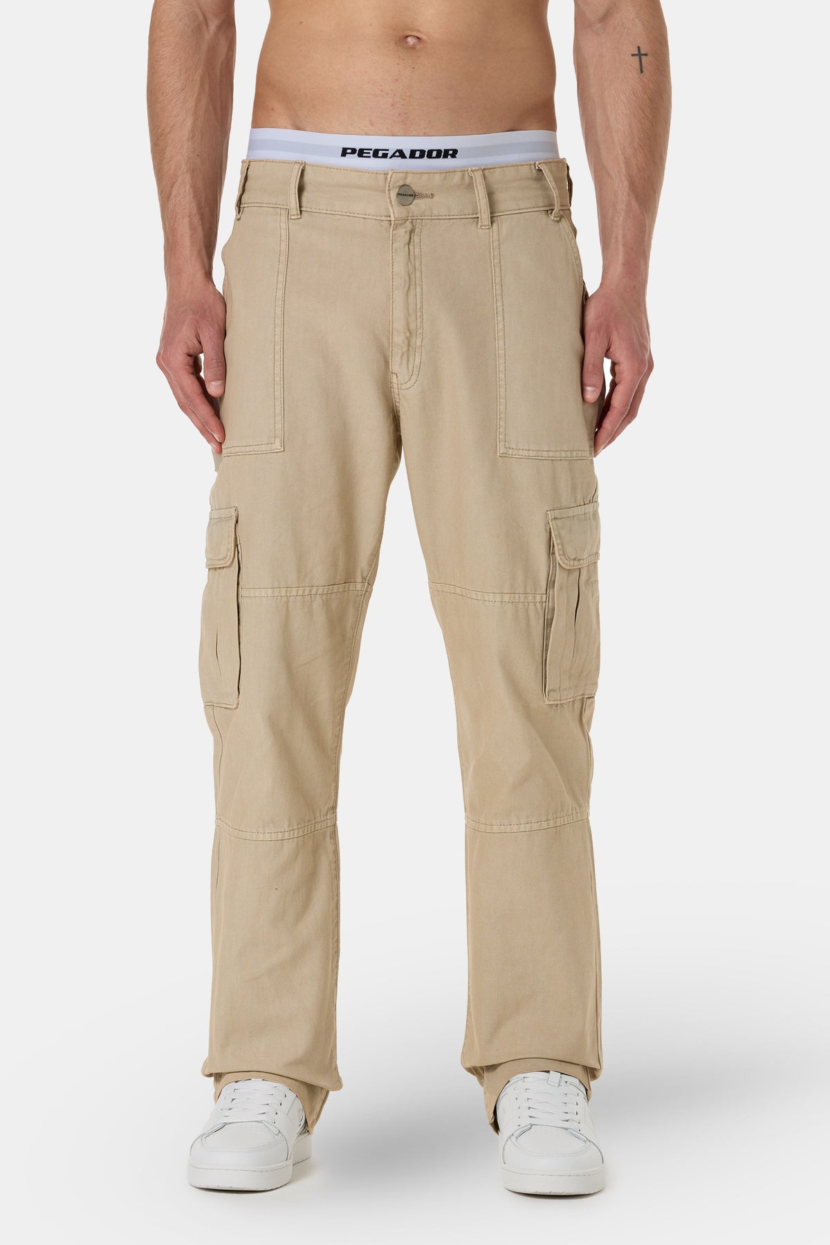 Risley Cargo Pants Beige - 28